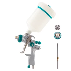 Stels AG 901 LVMP professzionális szórópisztoly, gravitációs, fúvóka, 1.3-1.1mm