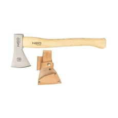 Neo Tools balta fa nyéllel, bőr tokkal, 400g