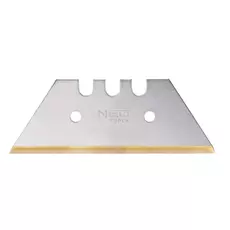 Neo Tools trapéz penge titán éllel, 0.65mm, 5db