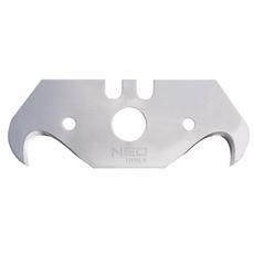 Neo Tools trapéz penge, kampós, 0.5mm, 5db