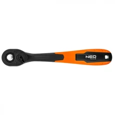 Neo Tools racsnis hajtókar, 1/4", 72fog, 145mm