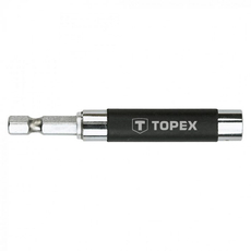 Topex hajtószár bithegyhez, mágneses, 1/4&quot;, 80mm