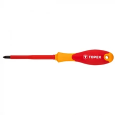 Topex csavarhúzó, szigetelt, 1000V, PZ1x80mm