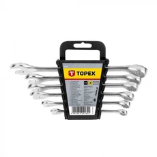 Topex csillag-villáskulcs készlet, 8-17mm, 6 részes