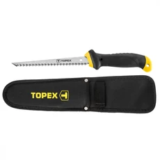 Topex gipszkartonfűrész, műanyag nyéllel, tokkal, 150mm