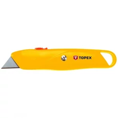 Topex trapézpengés kés, fémházas