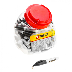 Topex mini jelölőfilc, fekete, 80db