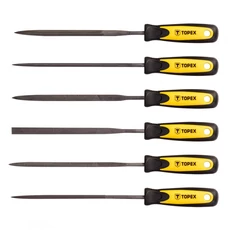 Topex tűreszelő készlet, 3x150mm, 6 részes
