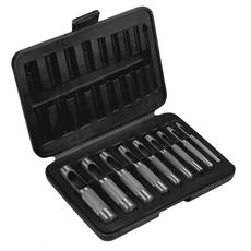 Topex bőrlyukasztó készlet, 3-12mm, 9 részes