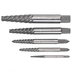 Topex törtcsavar kihajtó készlet, 3.3-19mm, 5 részes