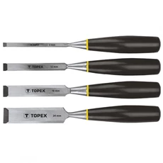 Topex favéső készlet műanyag nyéllel, 6-24mm, 4 részes