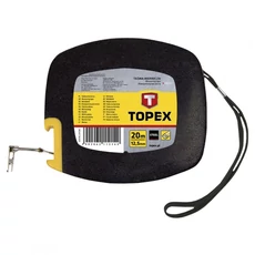 Topex mérőszalag, beakasztó horog, 13mmx20m
