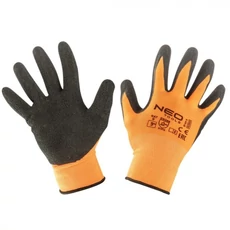 Neo Tools munkavédelmi kesztyű, latex, polyester, 10"