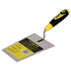 Topmaster Pro kőműves kanál műanyag markolattal, 18x8cm