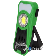 Tracon akkus LED kézi lámpa, Bluetooth hangszóróval 10/3W, 500/180lm