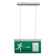 Tracon élvilágítós LED kijáratjelző, ragasztható piktogramokkal, 18 LED