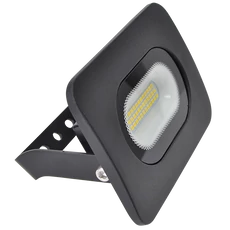 Tracon LED fényvető beépített bekötődobozzal (kábel nélkül) fekete 20W, 1600lm