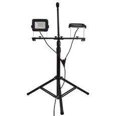 Tracon LED fényvető, 220-240VAC, 2x20W, 4000K, IP65, 2x1600lm