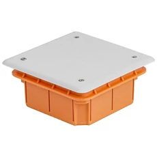 Tracon süllyesztett kötődoboz, négyzetes, IP20, 98x98x45mm