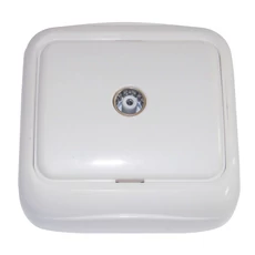 Falon kívüli TV csatlakozó (tapétakapcsoló), 9.5mm