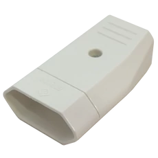 Tracon szerelhető csatlakozóalj, lapos, 250V, 10A Tracon szerelhető csatlakozóalj, lapos, 250V, 10A