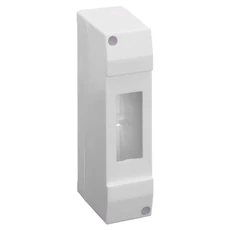 Falon kívüli elosztódoboz, ajtó nélkül, 1x1 modul, IP40