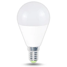 Tracon SMD LED izzó, kis gömb, E14, 8W, 2700K