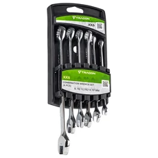 Tracon csillag-villáskulcs készlet, 8-17mm, 6 részes
