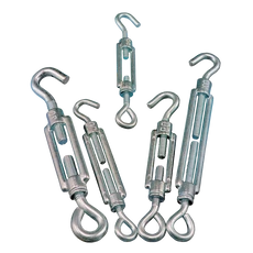 Tracon sodrony-és huzalfeszítő szem-horog, 3000N, 10x120mm