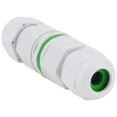 Tracon tömítőszelencés kábeltoldó, fehér, 0.5-1.5mm2, IP68