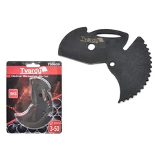 Tvardy T00059 PVC csővágó olló cserélhető penge 0-50mm