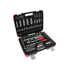 Tvardy dugókulcs készlet, CrV, 1/2"-1/4", 94 részes