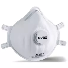 Uvex 2310 Silv-Air C FFP3 D NR szelepes részecskeszűrő maszk, fehér, 15db