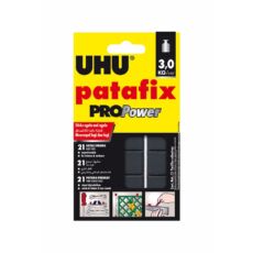 UHU Patafix PROPower gyurmaragasztó, fekete, 21db/csomag