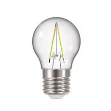 UltraTech filament gömb LED izzó, hideg fehér, E27, 4W, 450lm