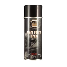 United Sprays matt fekete spray, 400ml