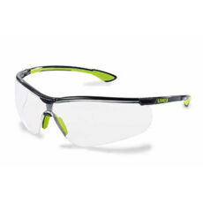 Uvex Sportstyle szemüveg, lime színű, víztiszta