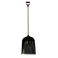 Varing hólapát D-markolattal, öblös, keményfa nyél, fekete, 52x37x155cm Varing hólapát D-markolattal, öblös, keményfa nyél, fekete, 52x37x155cm