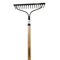 Varing gereblye, acél, keményfa nyél, 163cm, 16fog Varing gereblye, acél, keményfa nyél, 163cm, 16fog