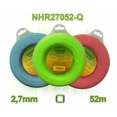 Varing Rotobox fűkasza damil, négyzet, 2.7mm, 52m