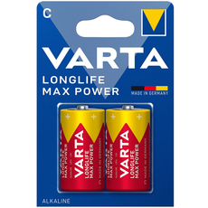 Varta Longlife Max Power LR14 bébi elem, C, 1.5V, 2db