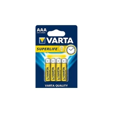 Varta Superlife R03 elem, AAA, 1.5V, 4db