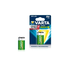 Varta Power akku, 9V, 200mAh