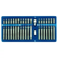 Vorel bitkészlet, Imbusz, Torx és Spline, 30 és 75mm, 40db