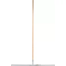 Vorel ágyazat lehúzó, alu, fa nyéllel, 120cm