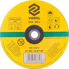 Vorel Vágókorong kőhöz 230x3.2x22mm