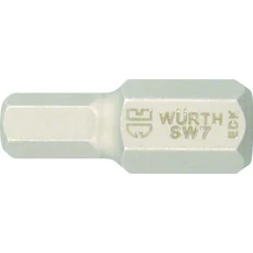 Würth Bit, hatszögletű dugókulcs, SW6, 30mm