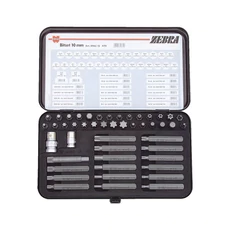 Würth bitkészlet, Zebras, 10mm-es, 47 részes