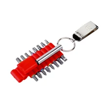 Würth bitkészlet, fém övcsipesszel, 1/4&quot;, 17 darabos