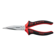 Würth csőrös műszerész fogó, hajlított 200mm